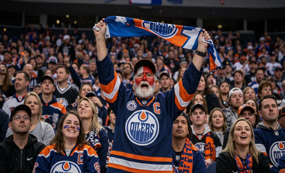 Oilers Fan Flash