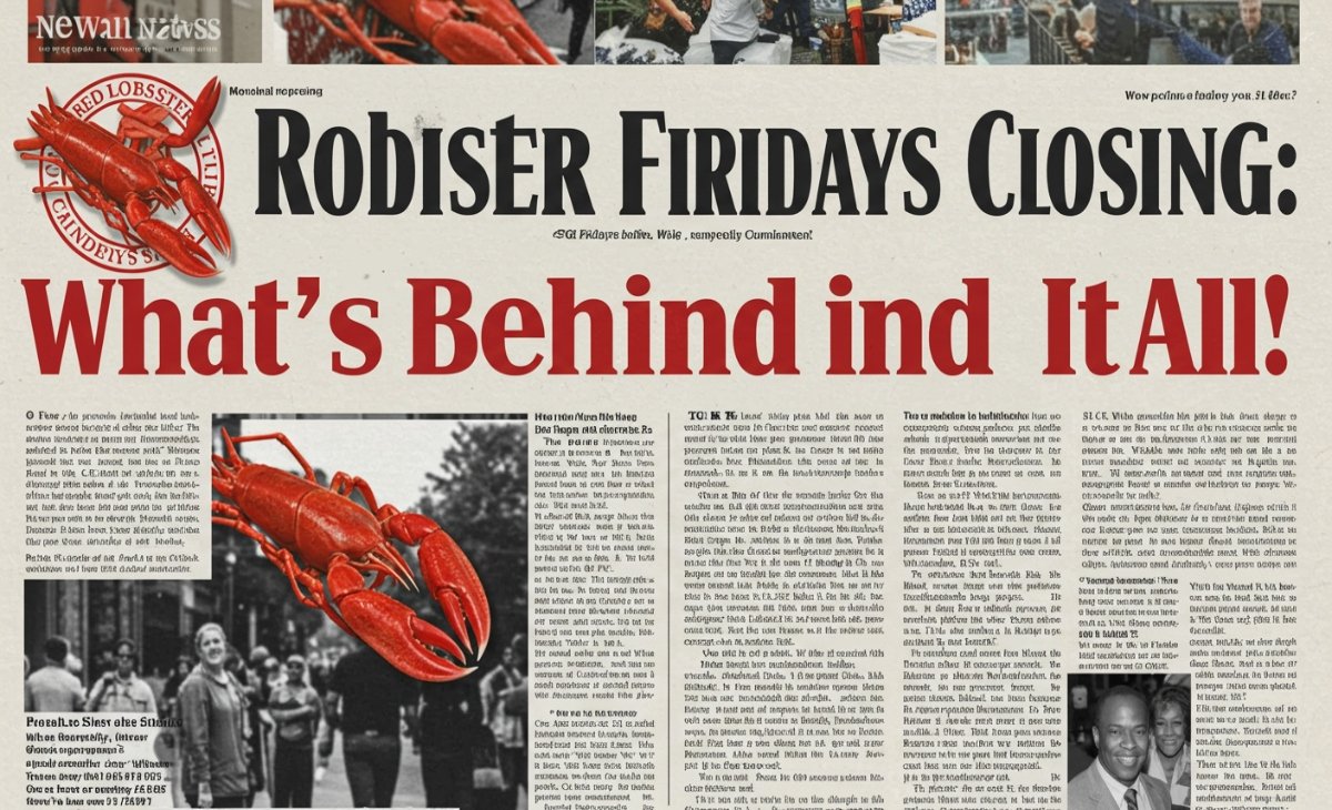 Red Lobster TGI Fridays Closing