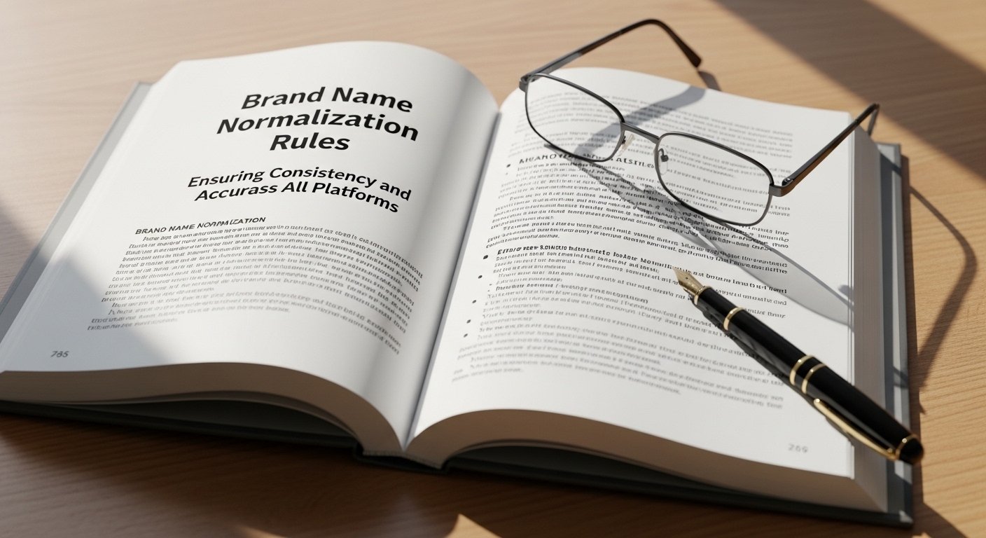 Brand Name Normalization Rules